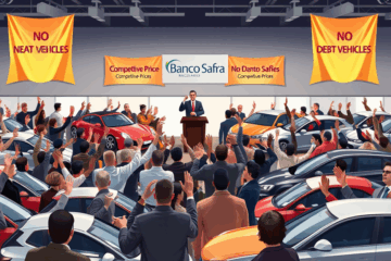 Leilão de Carros do Banco Safra com diversas opções de veículos.