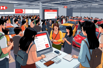 Participação no leilão de carros do HSBC Brasil
