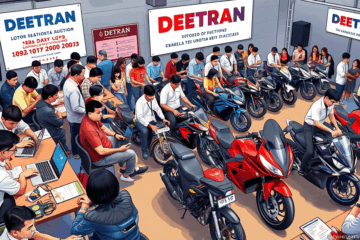 Leilão de motos do DETRAN, oportunidade de compra.