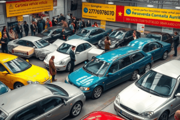 Imagem de veículos disponíveis no leilão da Caixa Econômica.