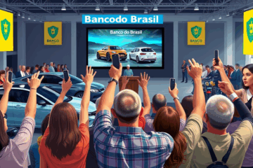 Imagem ilustrativa sobre o Leilão de Carros do Banco do Brasil, mostrando veículos disponíveis e o processo de participação.