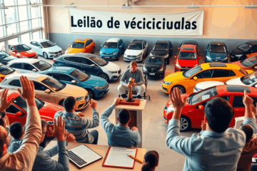 Leilão de veículos populares com preços acessíveis
