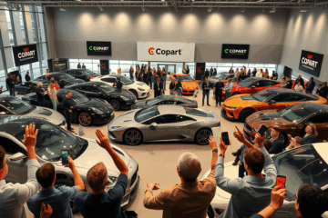 Leilão de Veículos de Luxo com diversas opções de carros de alto padrão.