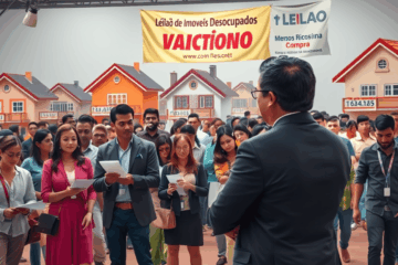 Imagem ilustrativa sobre leilão de imóveis desocupados, mostrando segurança e oportunidades de compra.