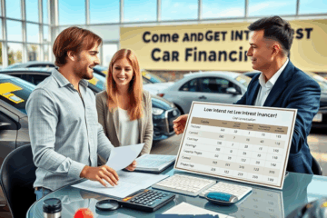 Dicas para conseguir financiamento de carro com juros baixos e melhores condições de crédito.