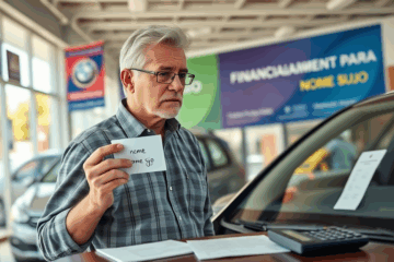 Carro financiado para pessoas com nome sujo.