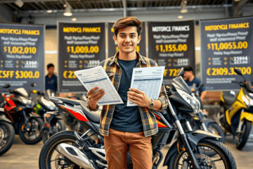 Imagem ilustrativa sobre como financiar sua primeira moto com dicas e orientações.