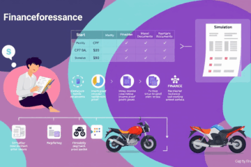 Passo a passo para financiar uma moto com sucesso.